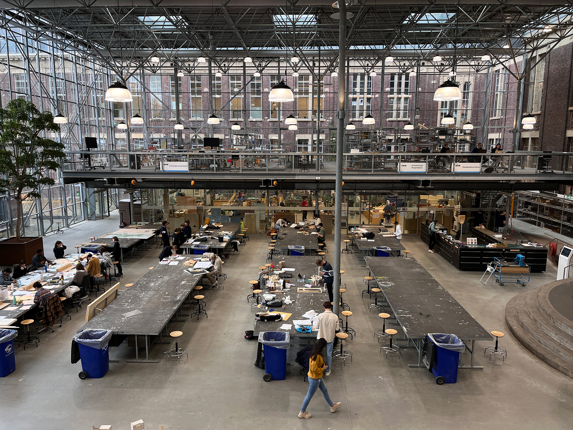 TU Delft maquettehall