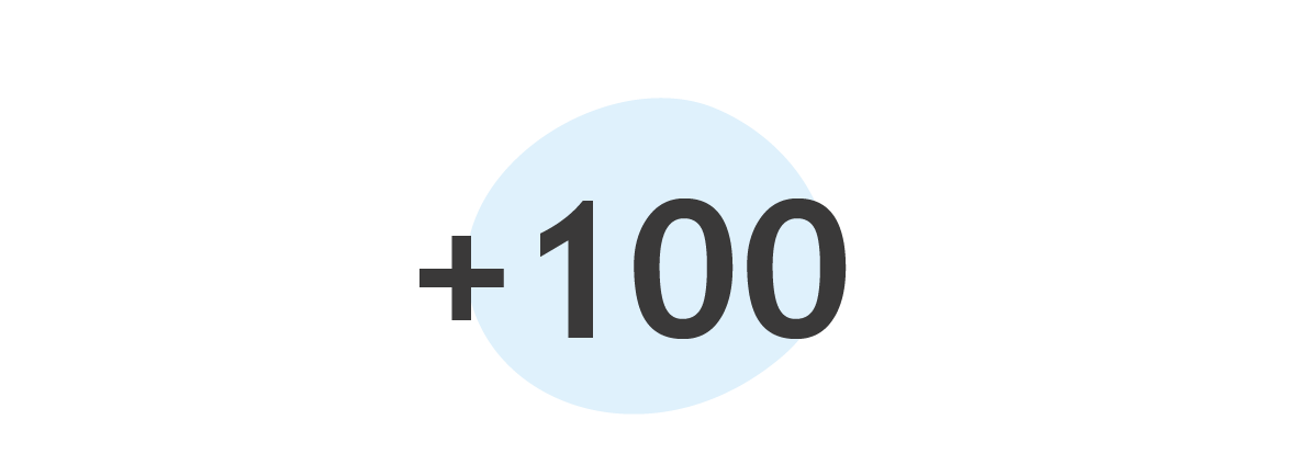 +100