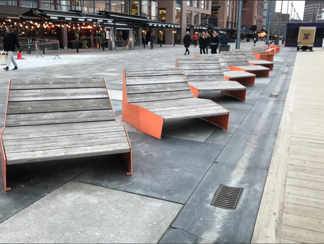 Akerbrygge_vestemøbler_NIBIO Lone Ross